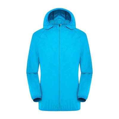 单层户外防晒衣 薄款防风透气