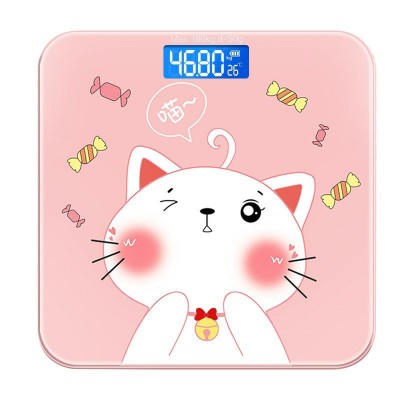 财滚滚 XP-1261 体重秤 260*260mm 粉色